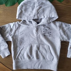 Polo Ralph Lauren Bear Crossbone Hoodie Sweatshirt